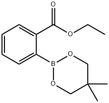 2-(5,5-二甲基-1,3,2-二氧硼杂烷-2-基)苯甲酸乙酯