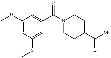 1-(3,5-二甲氧基苯甲酰基)-4-哌啶羧酸