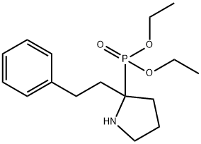 2-Diethoxyphosphoryl-2-phenethyl-pyrrolidine