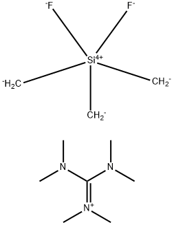 六甲基胍二氟三甲基硅酸鹽