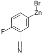 3-CYANO-4-FLUOROPHENYLZINC BROMIDE