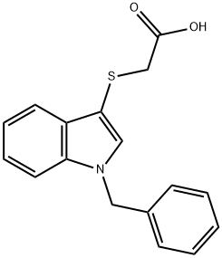 1-BENZYLINDOLE-3-THIOACETIC ACID