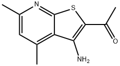 1-(3-AMINO-4,6-DIMETHYLTHIENO[2,3-B]PYRIDIN-2-YL)ETHANONE