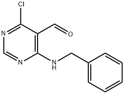 4-(芐胺)-6-氯-5-嘧啶甲醛