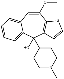 10-甲氧基-4-(1-甲基-4-哌啶基)-4H-苯并[4,5]环庚三烯并[1,2-B]噻吩-4-醇