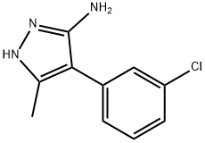 4-(3-氯苯基)-3-甲基-1H-吡唑-5-胺