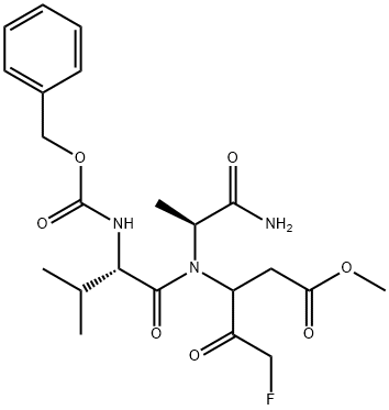 N-[(苯基甲氧基)羰基]-L-纈氨酰基-N-[3-氟-1-(2-甲氧基-2-氧代乙基)-2-氧代丙基]-L-丙氨酰胺