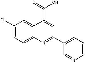 6-氯-2-吡啶-3-基-喹啉-4-羧酸