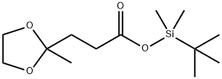 tert-Butyldimethylsilyl-2-methyl-1,3-dioxolane-2-propionate