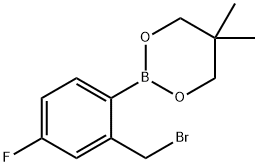 2-溴甲基-4-氟苯硼酸新戊二醇酯