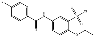 5-(4-CHLORO-BENZOYLAMINO)-2-ETHOXY-BENZENESULFONYL CHLORIDE