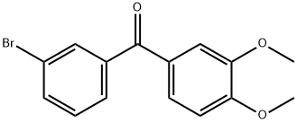 (3-溴苯基)(3,4-二甲氧基苯基)甲酮