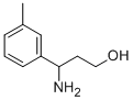 3-氨基-3-(3-甲基苯基)-1-丙醇