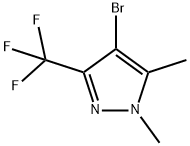 4-溴-1,5-二甲基-3-(三氟甲基)-1H-吡唑