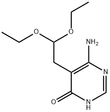 6-氨基-5-(2,2-二乙氧基乙基)-4-羟基嘧啶