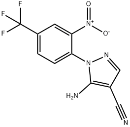 5-amino-1-[2-nitro-4-(trifluoromethyl)phenyl]-1H-pyrazole-4-carbonitrile