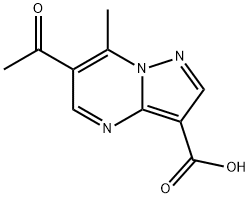 6-乙酰-7-甲基-吡唑[1,5-A]嘧啶-3-羧酸