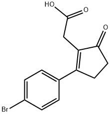 [2-(4-溴苯基)-5-氧代-1-环戊烯-1-基]乙酸