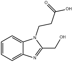 2-(羥甲基)-1H-苯并咪唑-1-丙酸