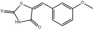 (5E)-2-疏基-5-(3-甲氧基亞芐基)-1,3-噻唑-4(5H)-酮