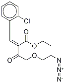 乙基(2-叠氮基乙氧基)乙酰-2-(2-氯苯基亚甲基)乙酸酯