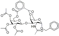 2-乙酰氨基-2-脱氧-4,6-O-亚苄基-3-O-(2,3,4,6-四-O-乙酰基-Β-D-吡喃半乳糖基)-Α-D-吡喃半乳糖苷