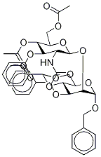 2-O-(2-Acetamido-2-deoxy-3,4,6-tri-O-acetyl–D-glucopyranosyl)-3-O-benzyl-4,6-O-benzylidene-D-mannose