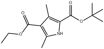 3,5-二甲基-1-氢-吡咯-2-羧酸叔丁酯-4-羧酸乙酯