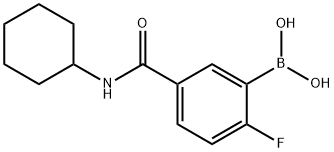 5-(环己基氨甲酰基)-2-氟苯基硼酸