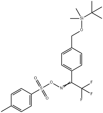 1-[4-[[[(1,1-DiMethylethyl)diMethylsilyl]oxy]Methyl]phenyl]-2,2,2-trifluoro-ethanone O-[(4-Methylphenyl)sulfonyl]oxiMe