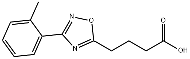 4-[3-(2-METHYLPHENYL)-1,2,4-OXADIAZOL-5-YL]BUTANOIC ACID