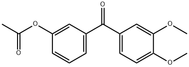 3-ACETOXY-3′,4′-DIMETHOXYBENZOPHENONE