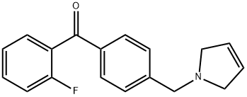 [4-(2,5-二氫-1H-吡咯-1-基甲基)苯基](2-氟苯基)甲酮