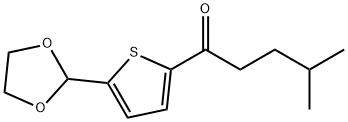 5-(1,3-DIOXOLAN-2-YL)-2-THIENYL 3-METHYLBUTYL KETONE