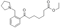 ETHYL 7-OXO-7-[2-(PYRROLIDINOMETHYL)PHENYL]HEPTANOATE