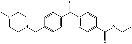 4-CARBOETHOXY-4′-(4-METHYLPIPERAZINOMETHYL) BENZOPHENONE