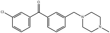 3-CHLORO-3′-(4-METHYLPIPERAZINOMETHYL) BENZOPHENONE