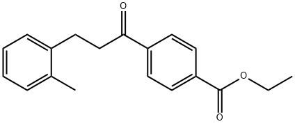 4′-CARBOETHOXY-3-(2-METHYLPHENYL)PROPIOPHENONE