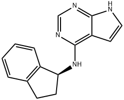 (S)-N-(2,3-二氢-1H-茚-1-基)-7H-吡咯并[2,3-D]嘧啶-4-胺