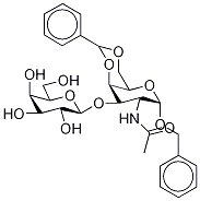 苄基2-乙酰氨基-2-脱氧-3-O-(beta-D-吡喃半乳糖基)-4,6-亚苄基-alpha-D-半乳糖苷