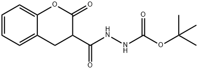 2-[(3,4-Dihydro-2-oxo-2H-1-benzopyran-3-yl)carbonyl]hydrazinecarboxylic Acid 1,1-DiMethylethyl Ester