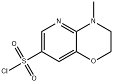 4-METHYL-3,4-DIHYDRO-2H-PYRIDO[3,2-B][1,4]OXAZINE-7-SULFONYL CHLORIDE