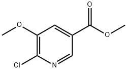 6-Chloro-5-methoxy-nicotinic acid methyl ester