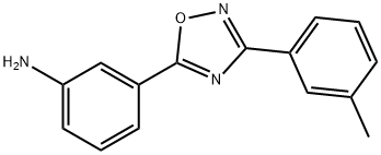 3-[3-(3-methylphenyl)-1,2,4-oxadiazol-5-yl]aniline