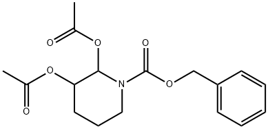 2,3-Bis(acetyloxy)-1-piperidinecarboxylic Acid Phenylmethyl Ester