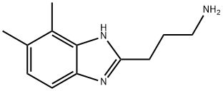 3-(6,7-二甲基-1H-苯并咪唑-2-基)丙-1-胺盐酸盐