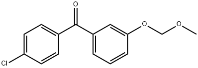 (4-CHLOROPHENYL)[3-(METHOXYMETHOXY)PHENYL]METHANONE