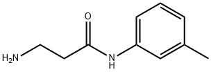 N~1~-(3-methylphenyl)-beta-alaninamide(SALTDATA: HCl)