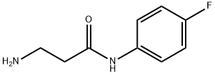 N~1~-(4-fluorophenyl)-beta-alaninamide(SALTDATA: HCl)