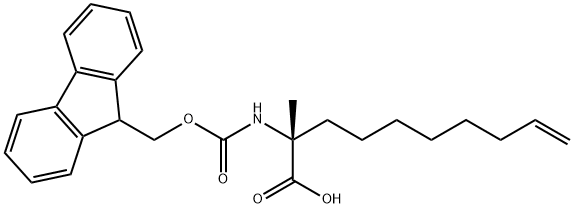 (2R)-2-N-芴甲氧羰基氨基-2-甲基-9-癸烯酸